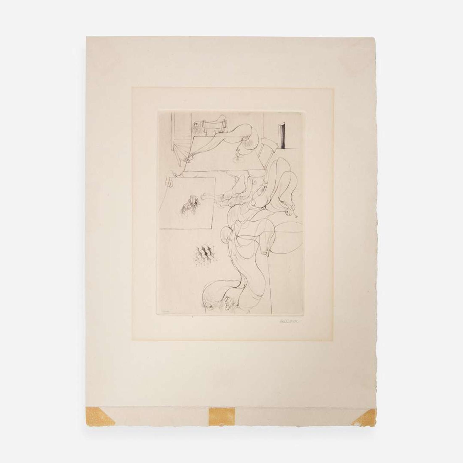 [Art] Bellmer, Hans Group of 3 Signed Prints