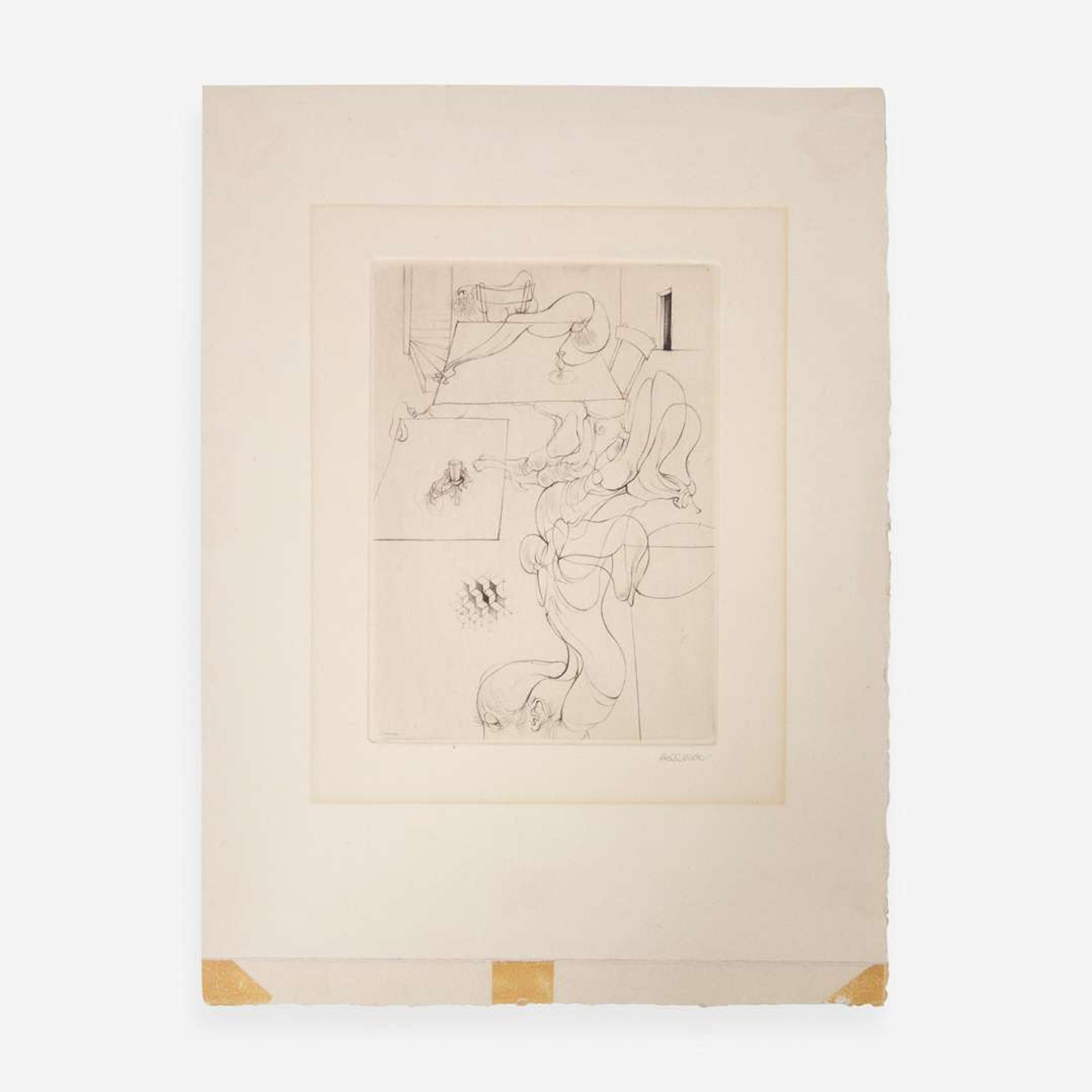 [Art] Bellmer, Hans Group of 3 Signed Prints