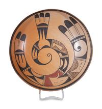 Polychrome Pottery Plate