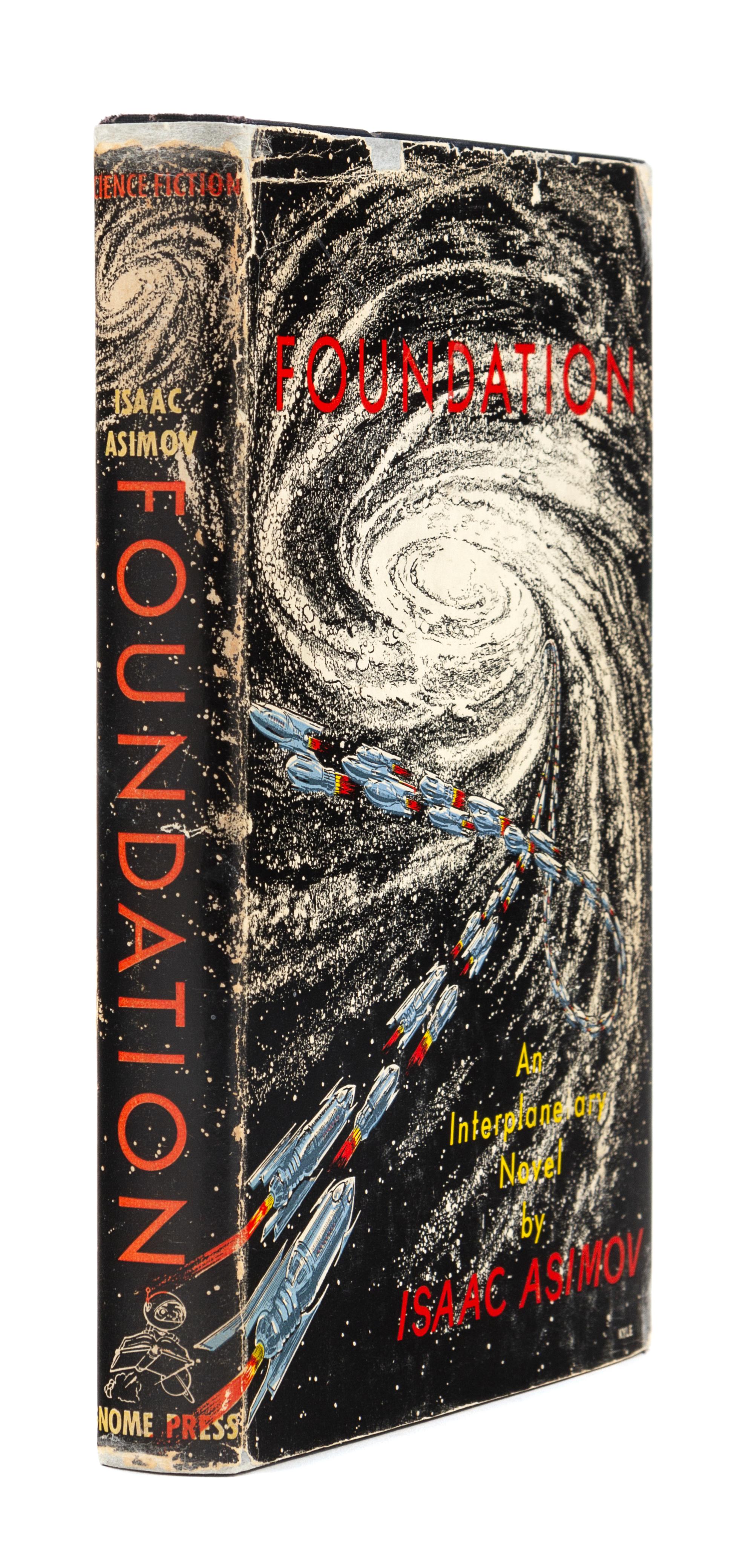 ASIMOV, Isaac (1920-1992). Foundation. New York: Gnome Press, 1951.
