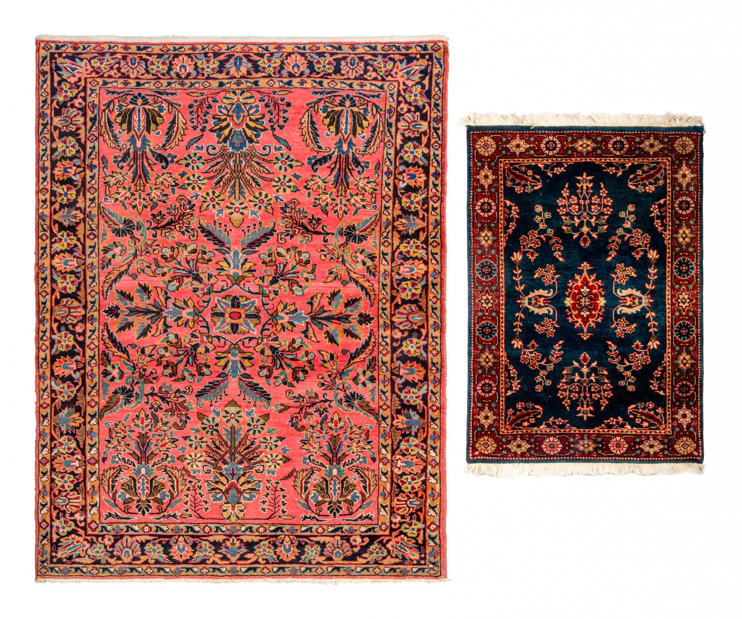 A Group of Persian Wool Rugs