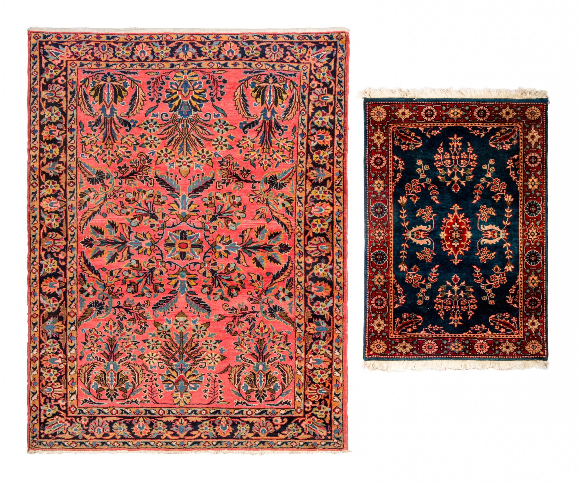 A Group of Persian Wool Rugs
