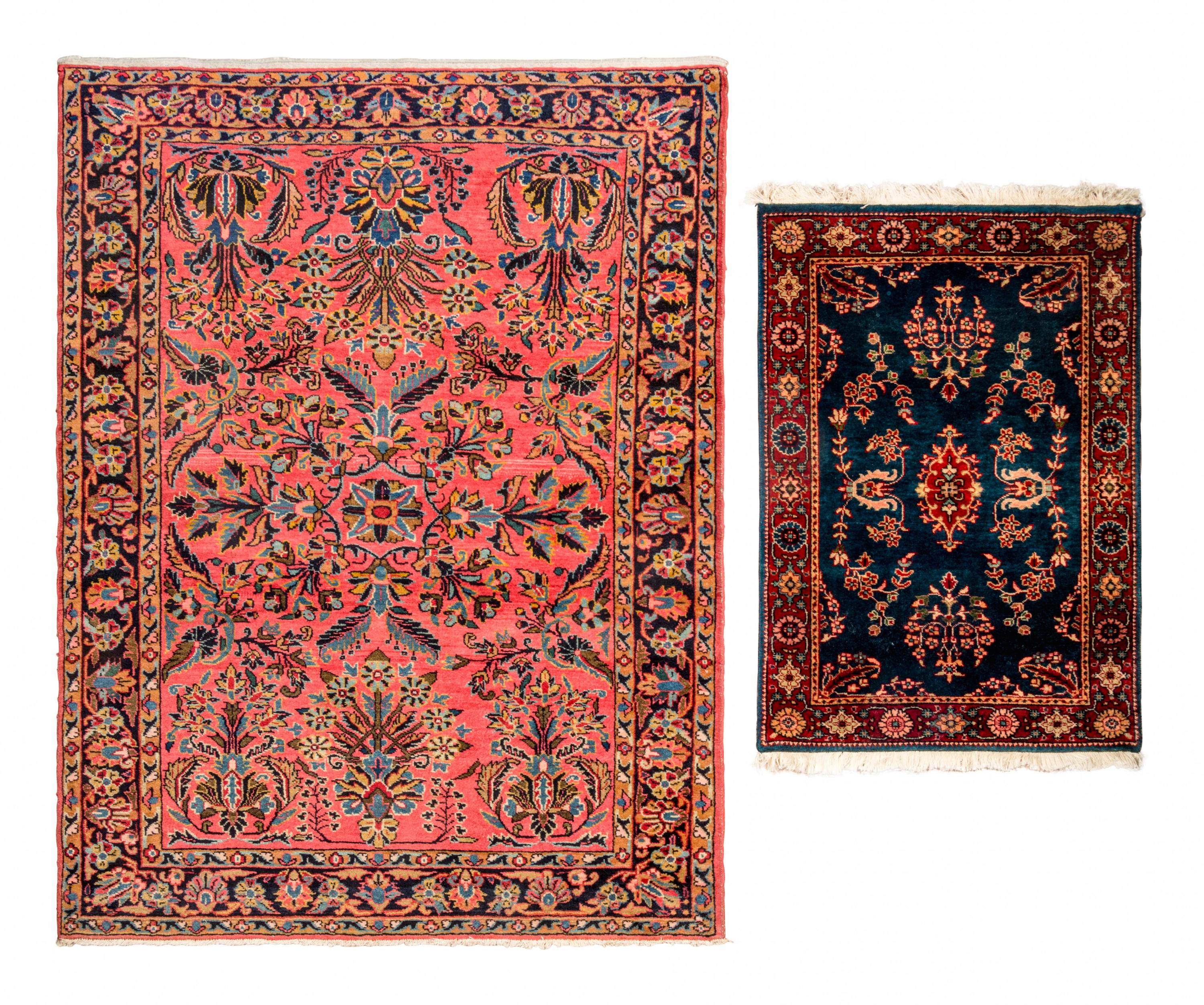 A Group of Persian Wool Rugs