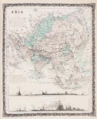 (ATLAS) COLTON, G.W. Colton's Illustrated Cabinet Atlas and Descriptive Geography. New York, 1862.