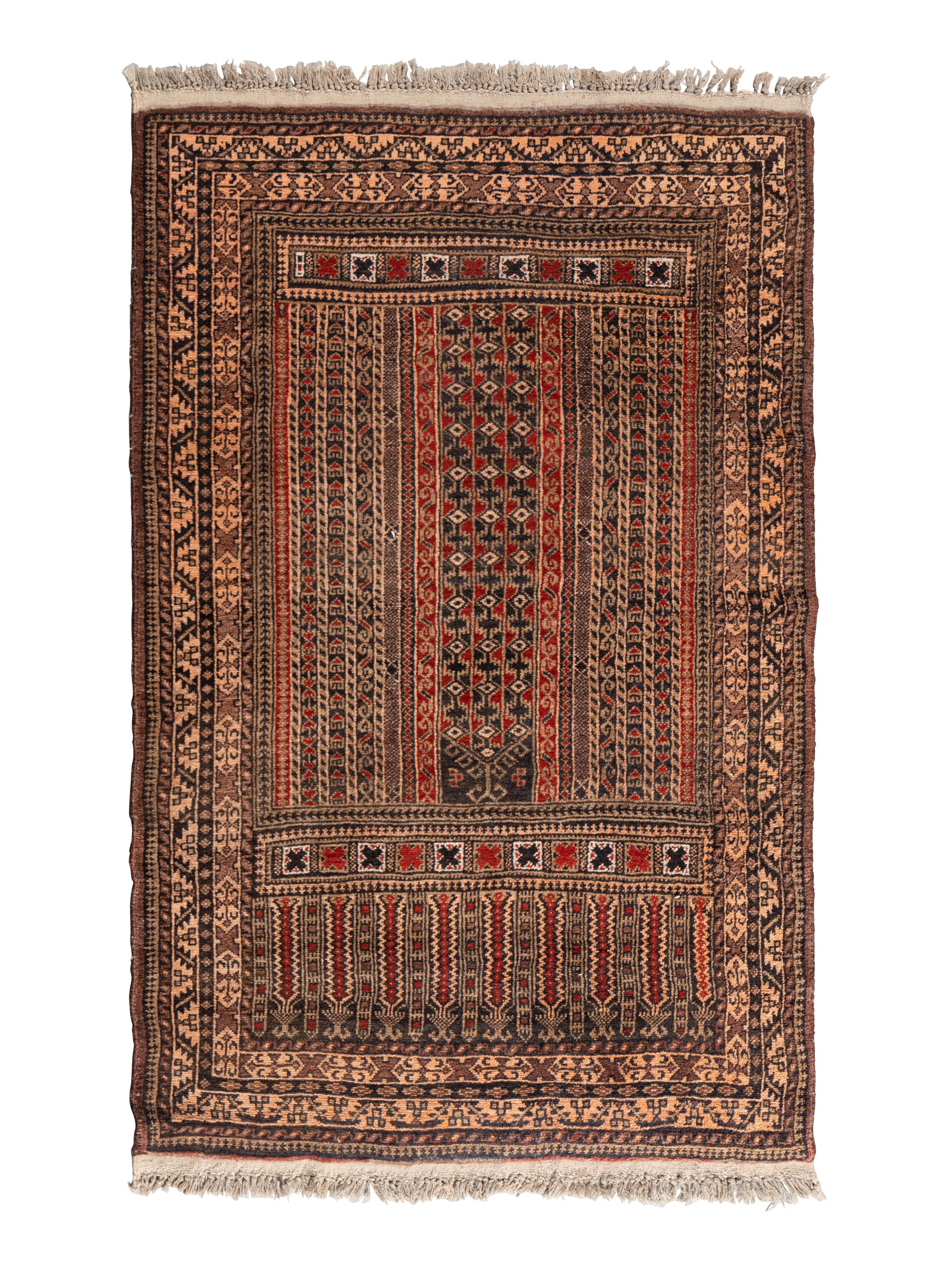 A Persian Wool Prayer Rug