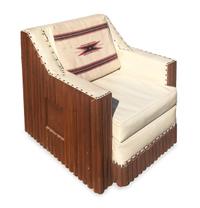 Molesworth Style Cub Chair by New West Furniture Company 32 1/2 x 33 x 34 3/4 inches