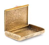 A Russian Gold Samodorok Cigarette Case