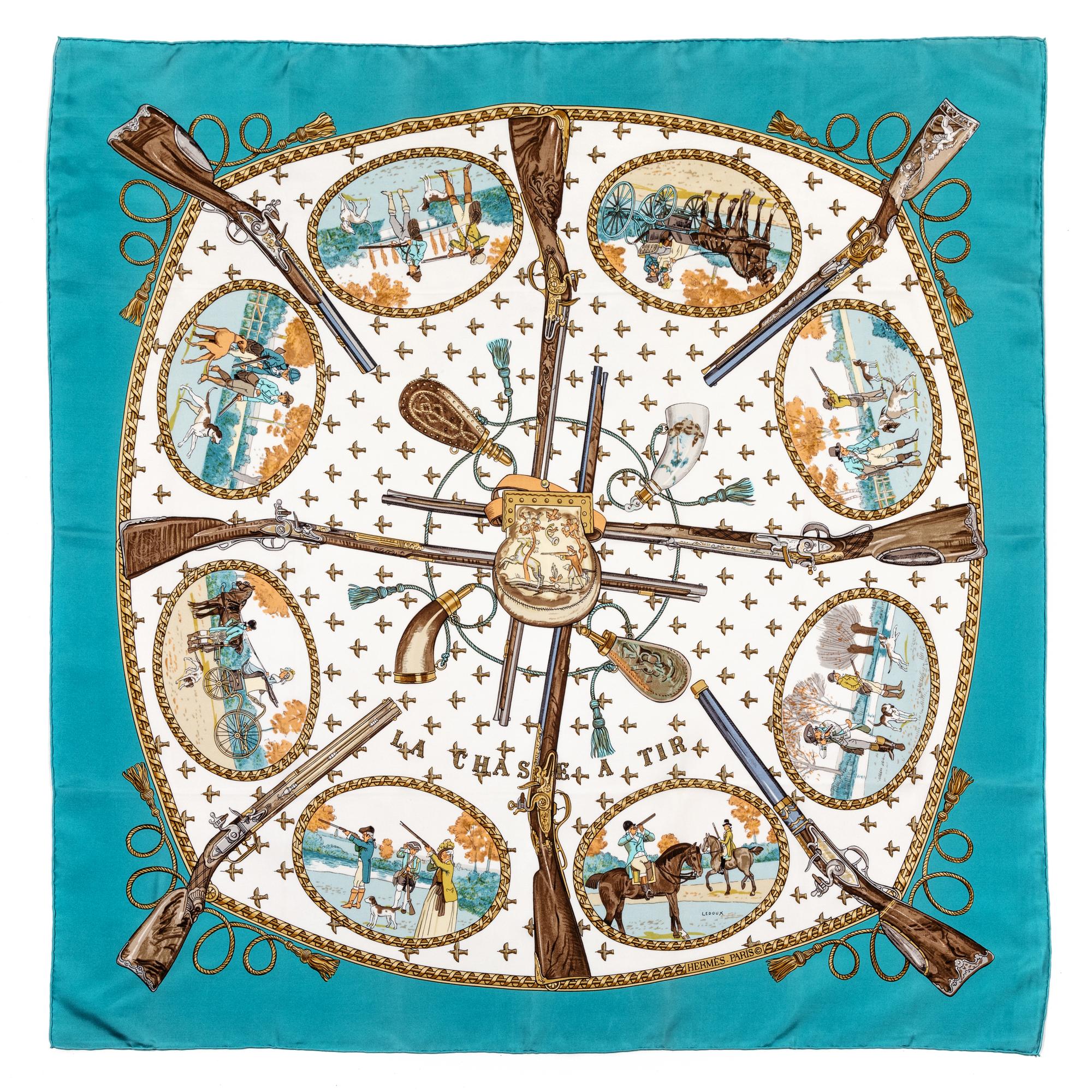 Hermès 90cm Silk Scarf