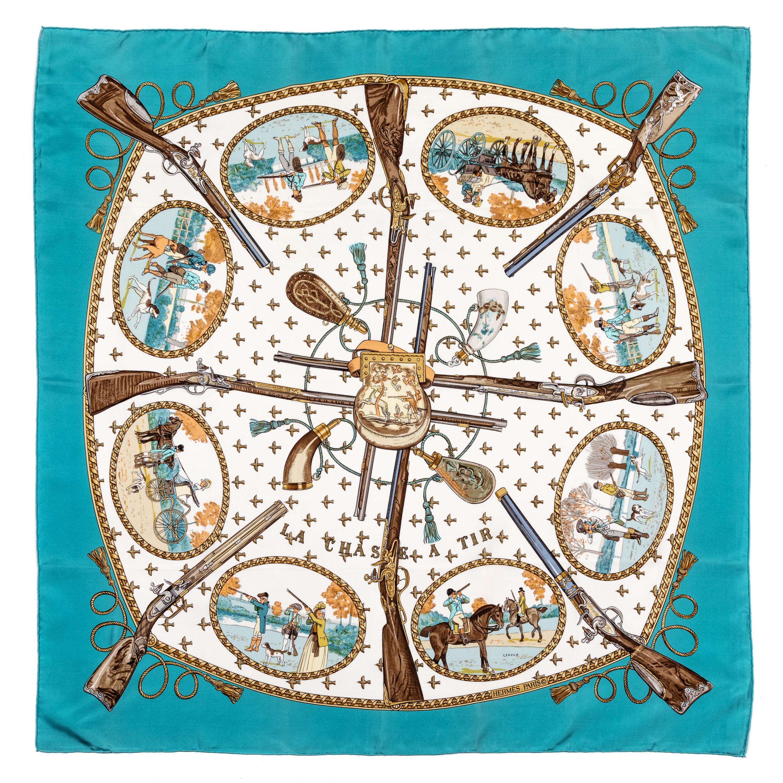 Hermès 90cm Silk Scarf