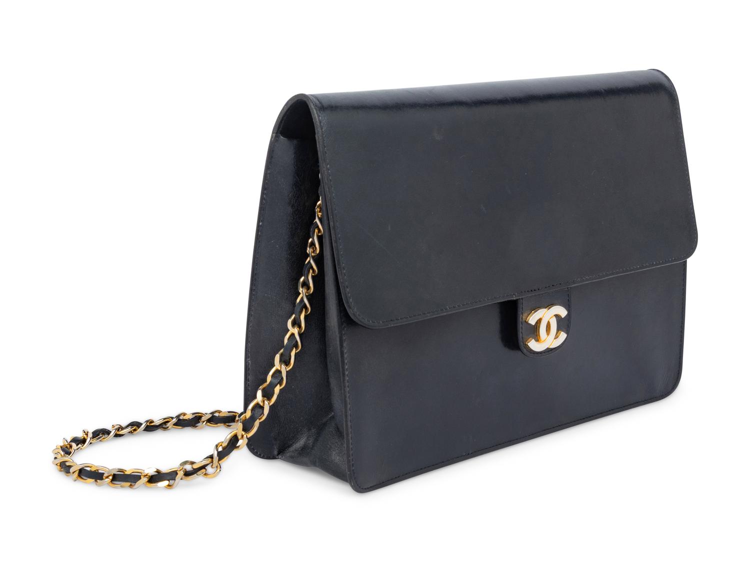 Chanel, Navy Square Flap Bag