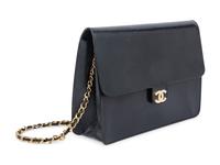 Chanel, Navy Square Flap Bag