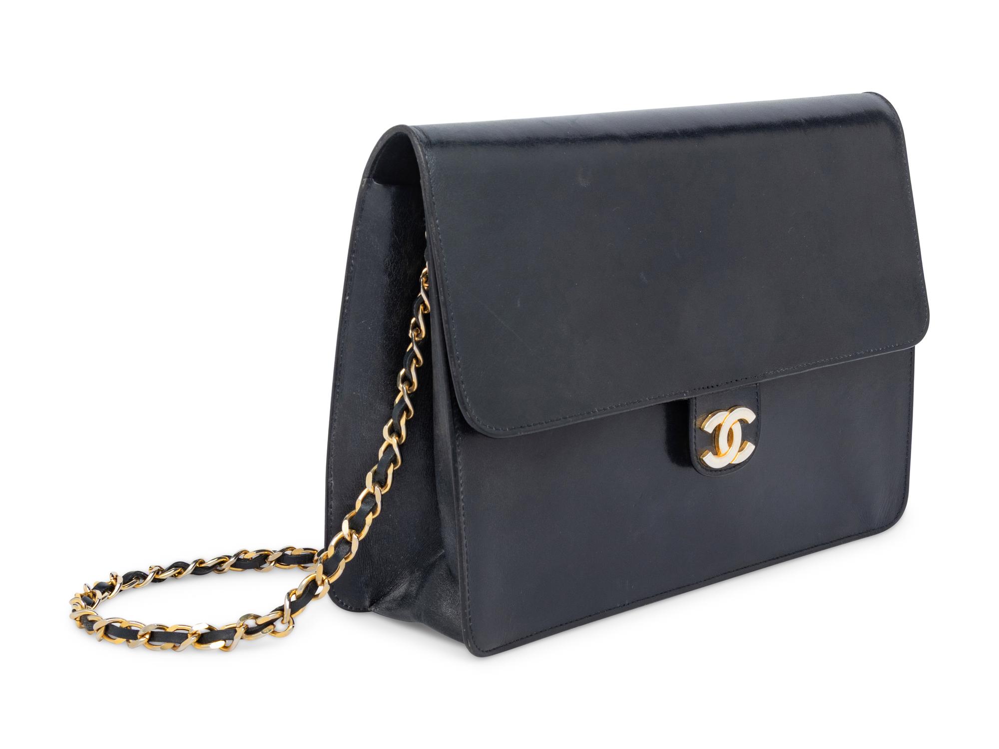 Chanel, Navy Square Flap Bag