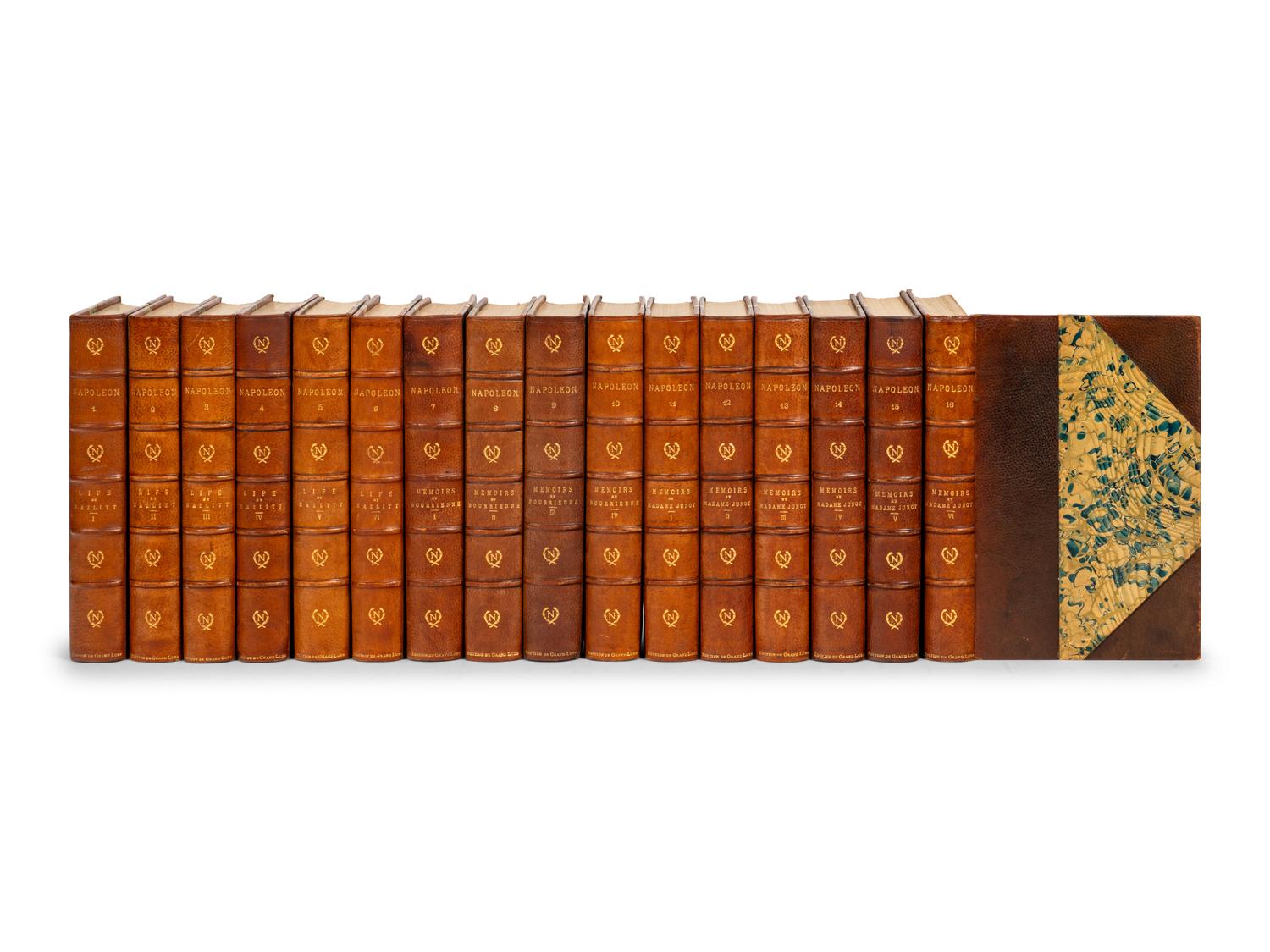 [NAPOLEON] -- HAZLITT, William. The Life of Napoleon Bonaparte . Paris & Boston: The Napoleon Society, 1895.