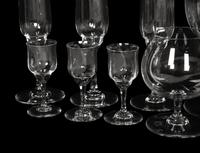 A Baccarat Stemware Service