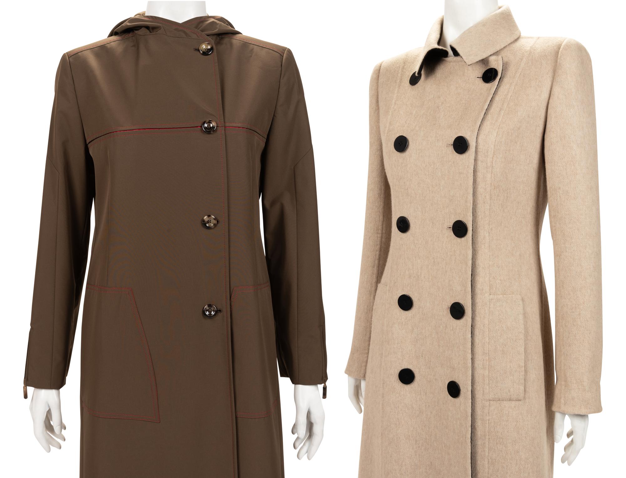 Two Designer Jackets: One Bill Blass, One Carolina Herrera, 2000-10s