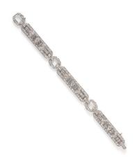 ART DECO, DIAMOND BRACELET