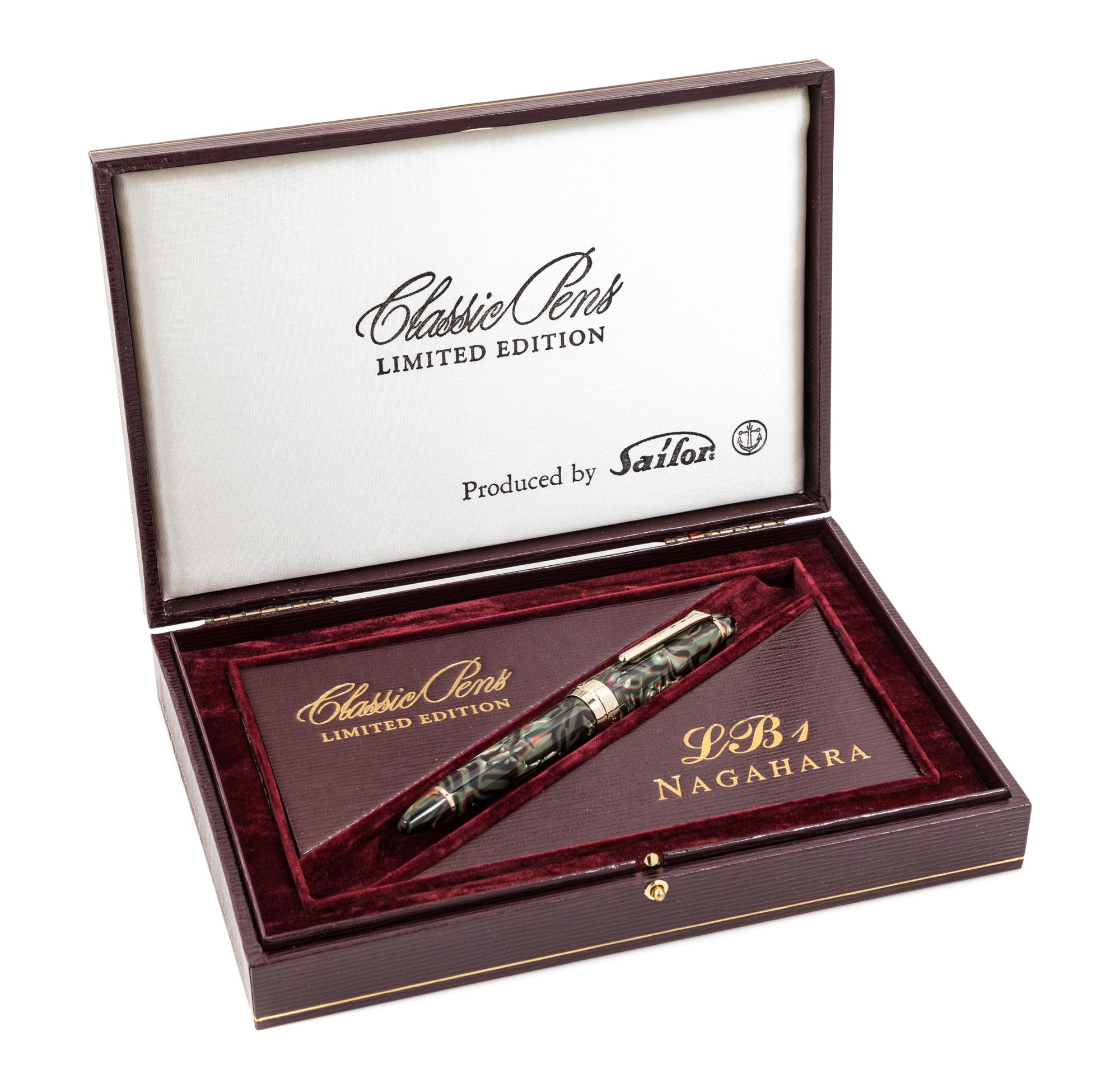 A Sailor Classic Pens: Nagahara Limited Edition Fountain Pen