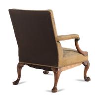 A George II Walunt Library Armchair