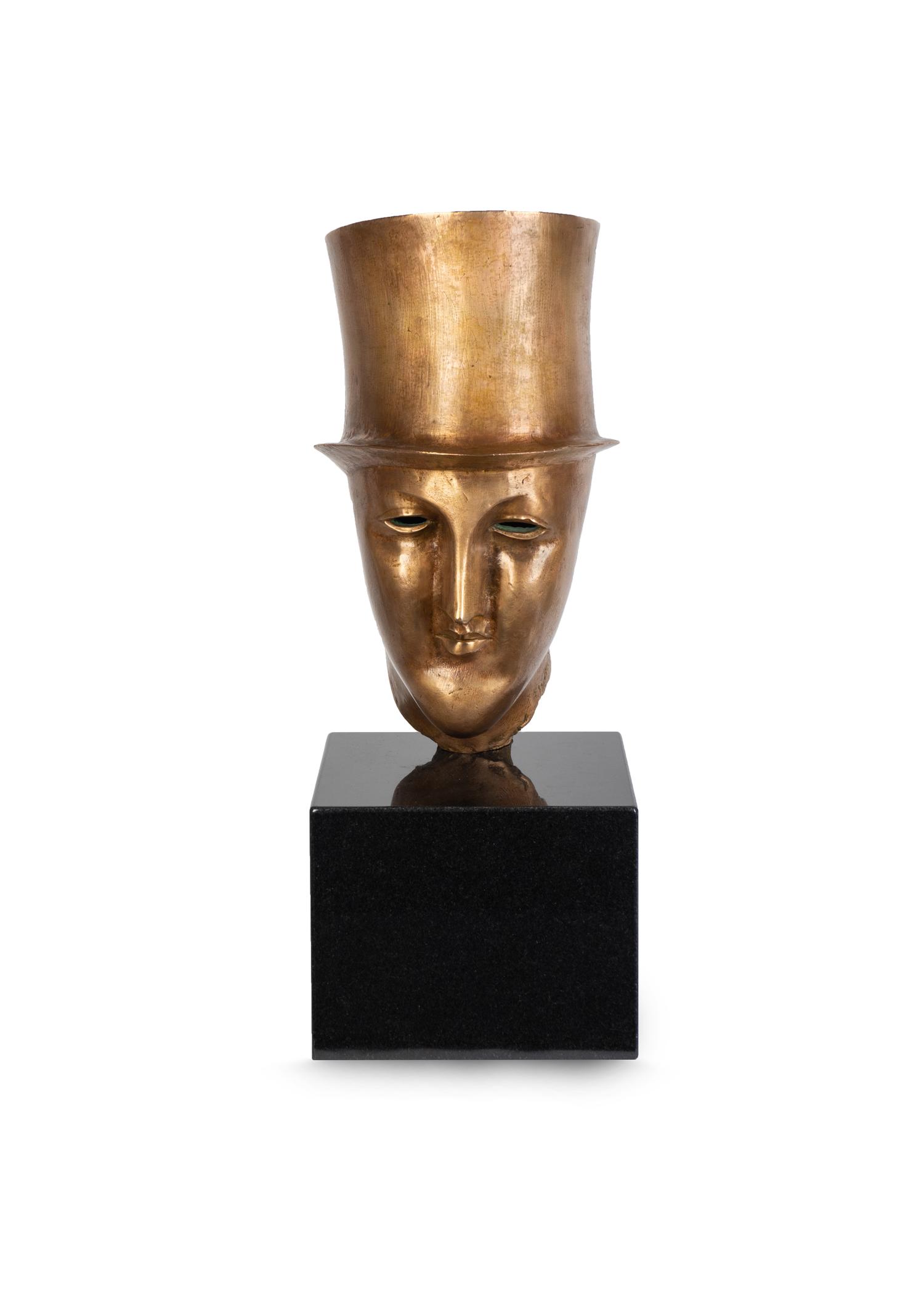 Head of a Man in a Top Hat