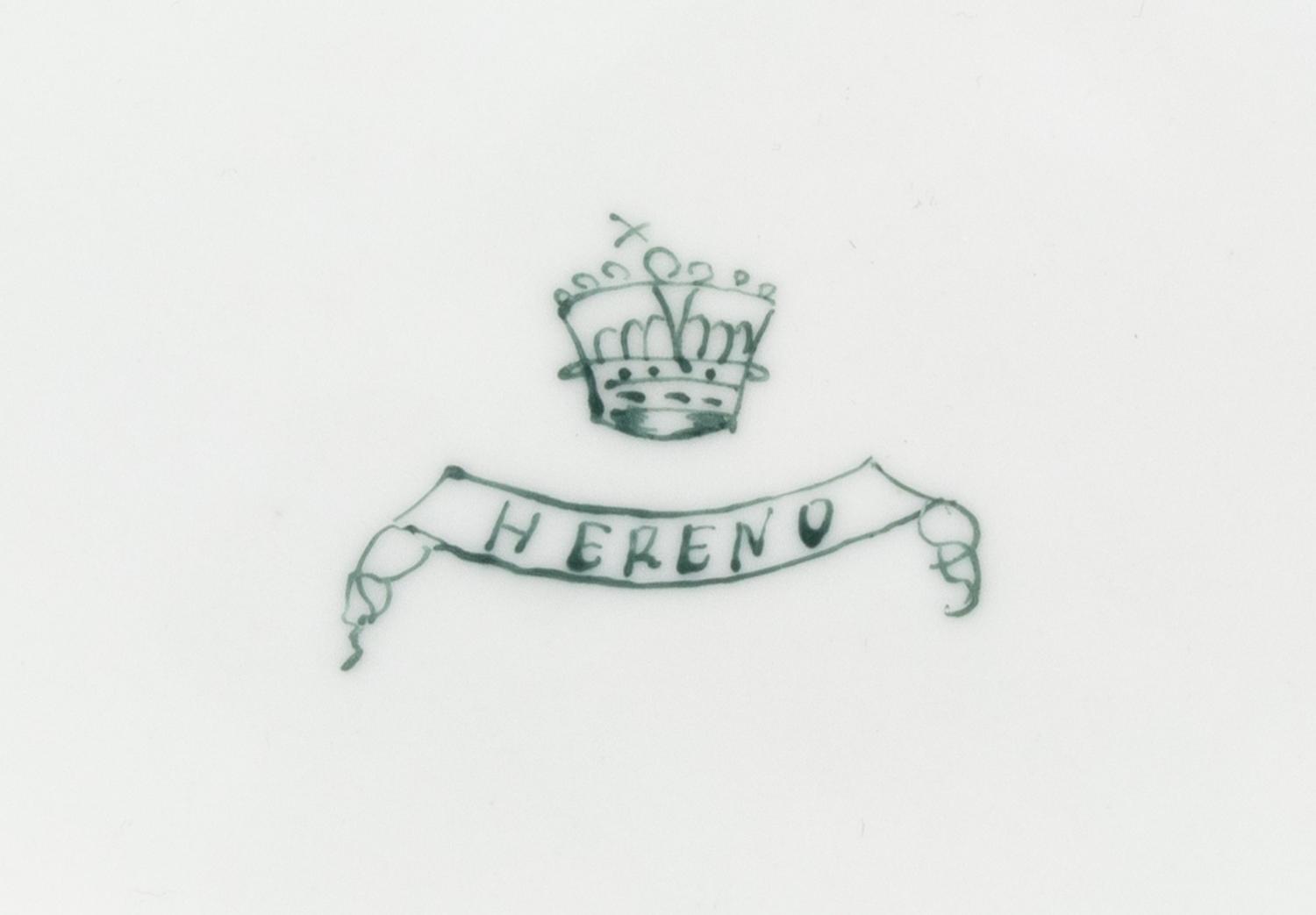 A Collection Herend Imperial Porcelain Table Articles