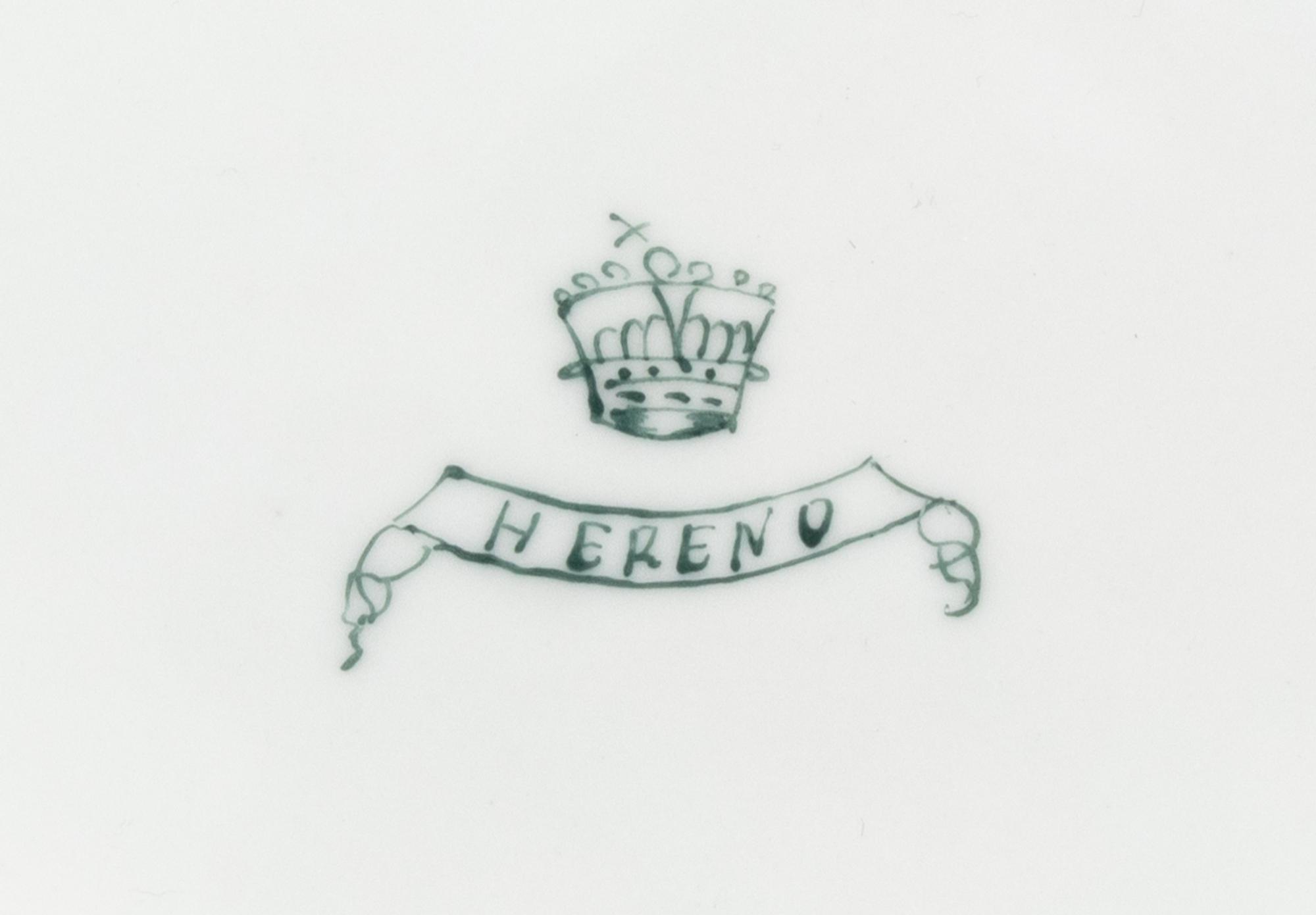 A Collection Herend Imperial Porcelain Table Articles