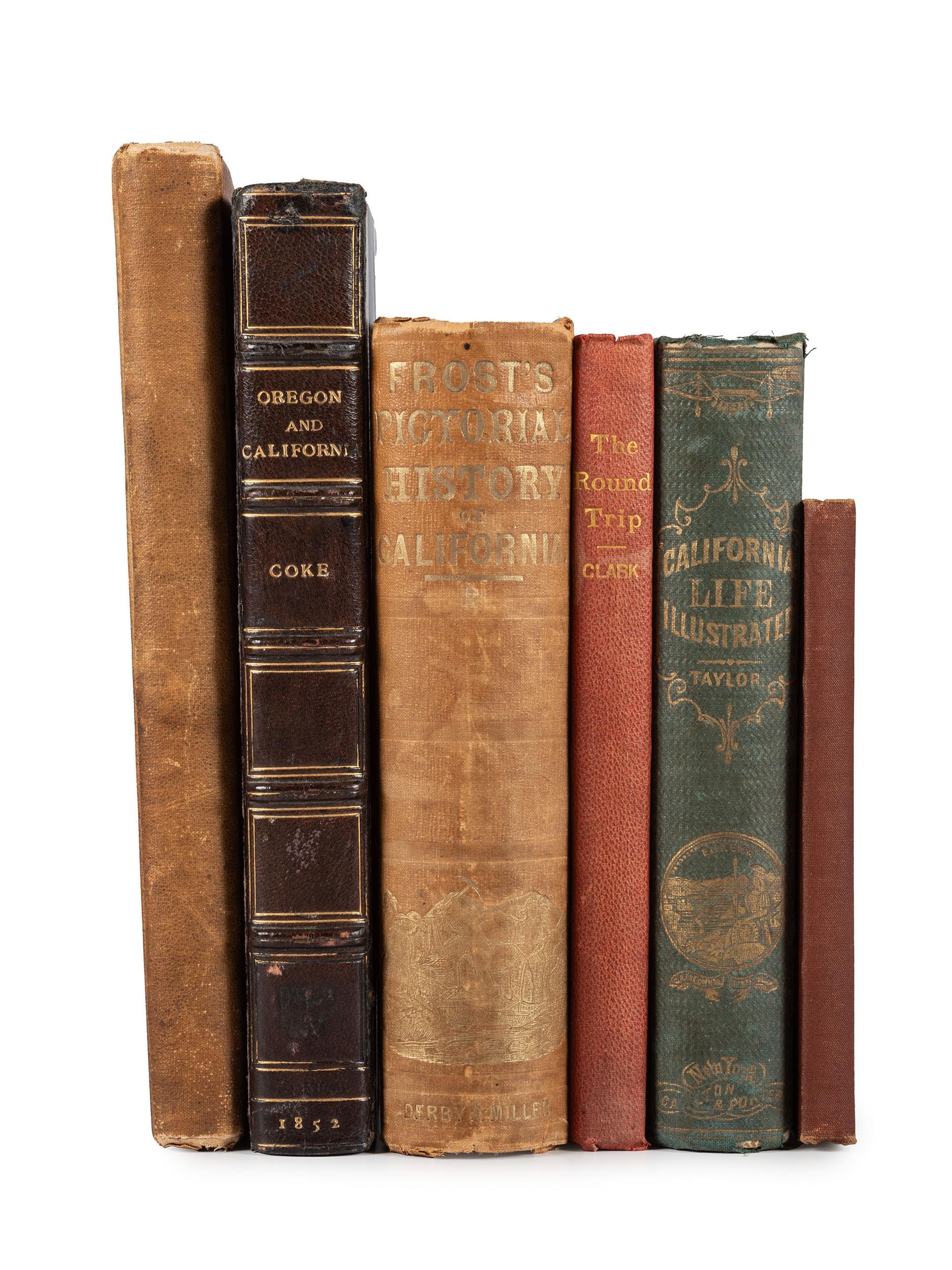 Western Americana [CALIFORNIA]. A group of 6 titles, comprising: