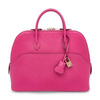 Hermès, Bolide 31 in Fuchsia Chevre Mysore
