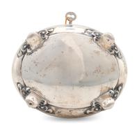 A Silver Tea Caddy
