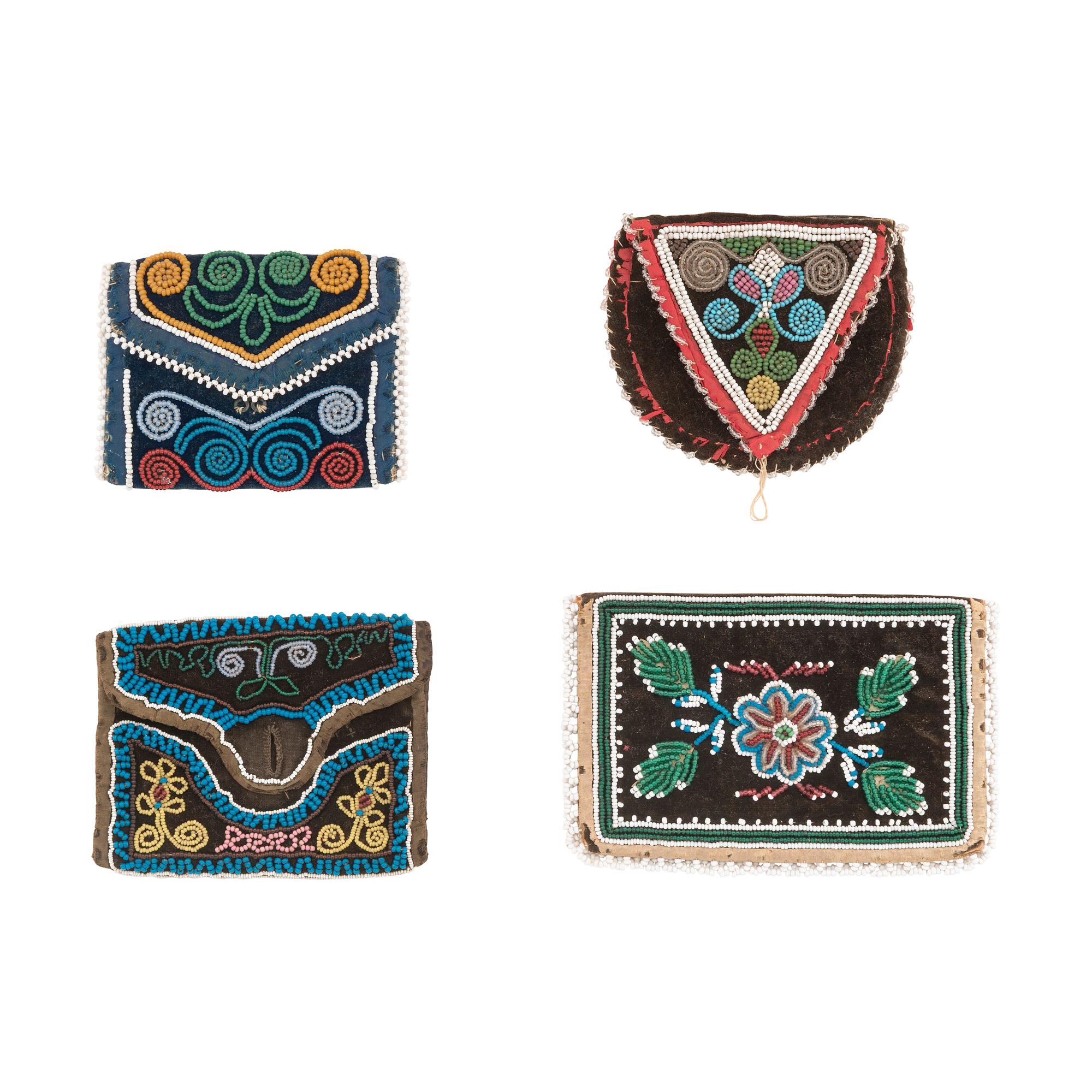 Northeastern Beaded Pouches