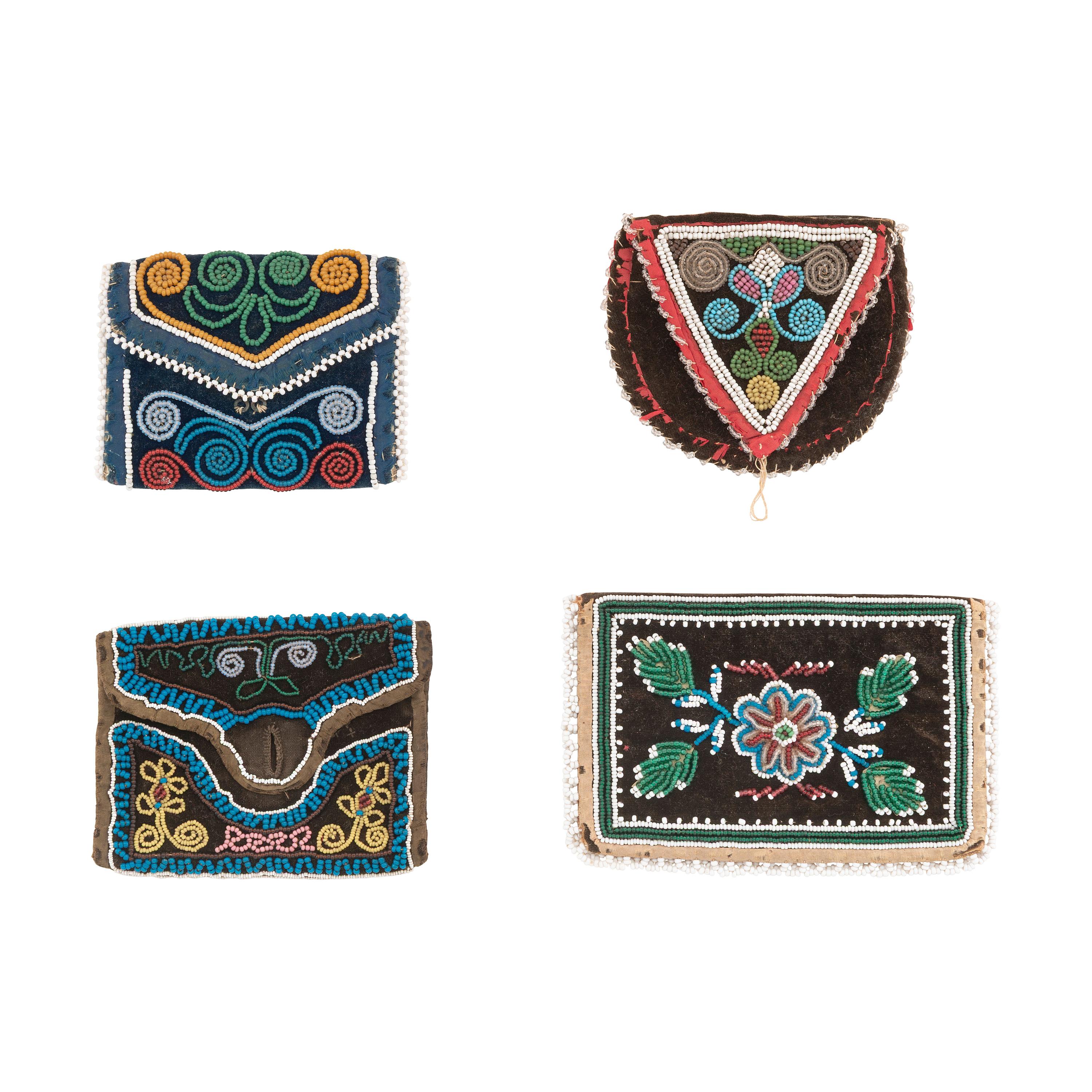 Northeastern Beaded Pouches