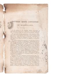 [CIVIL WAR-MARYLAND]. Group including an endorsement signed by Maj. Genl. George G. MEADE.