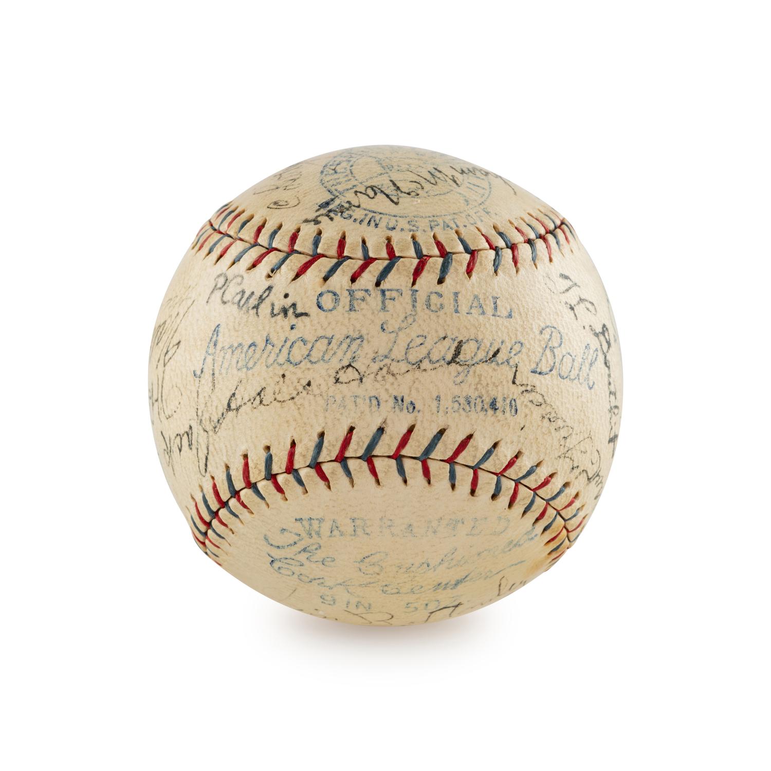 A 1928 St. Louis Cardinals Team Signed Autograph Baseball (Beckett Authentication Services)