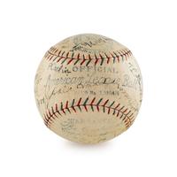 A 1928 St. Louis Cardinals Team Signed Autograph Baseball (Beckett Authentication Services)