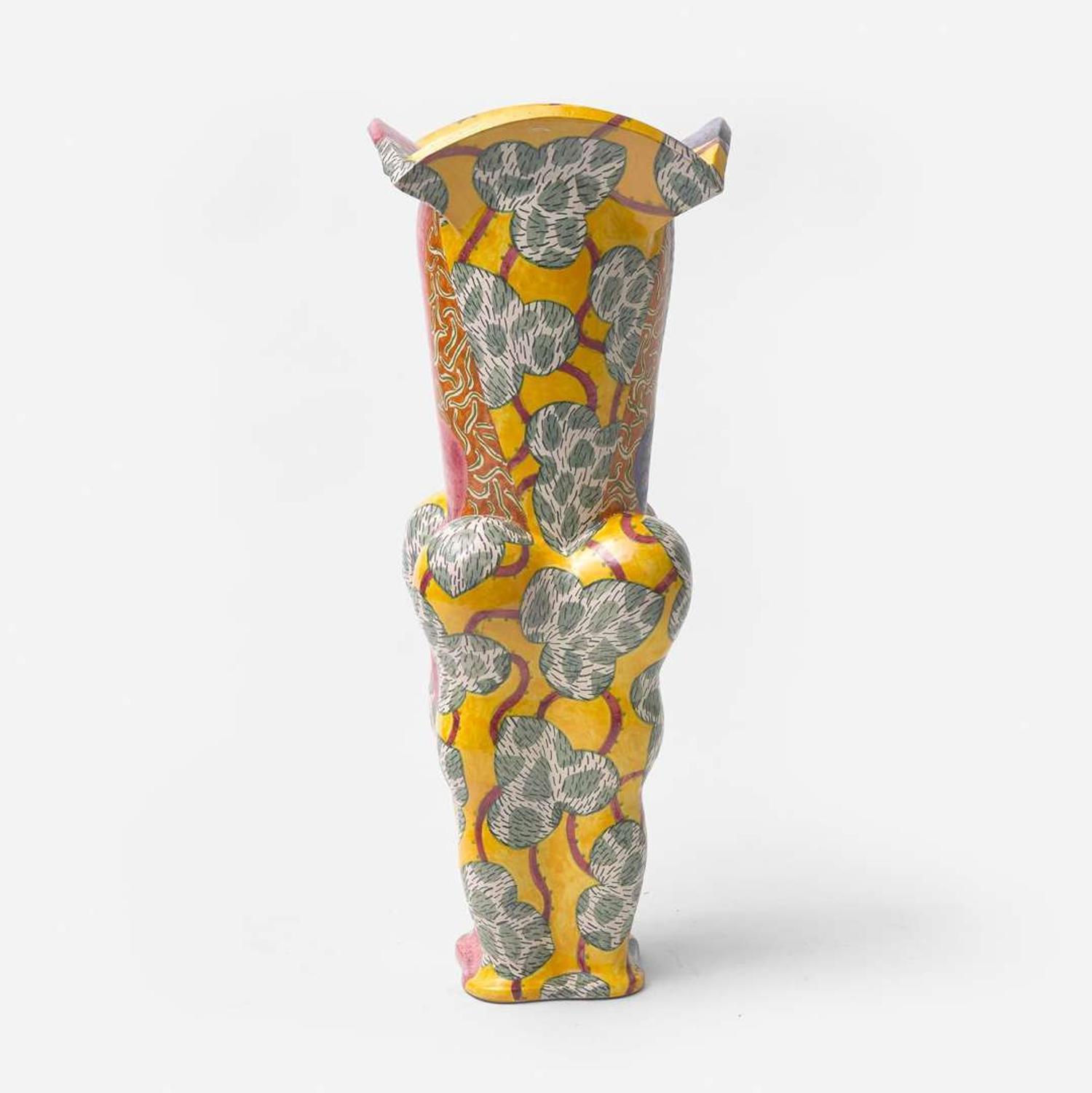 Andrea Gill (American, b. 1948) Monumental Terracotta Vase, USA, 1991