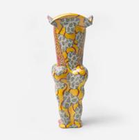 Andrea Gill (American, b. 1948) Monumental Terracotta Vase, USA, 1991