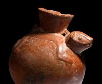 A Chimu Animal Effigy Vessel