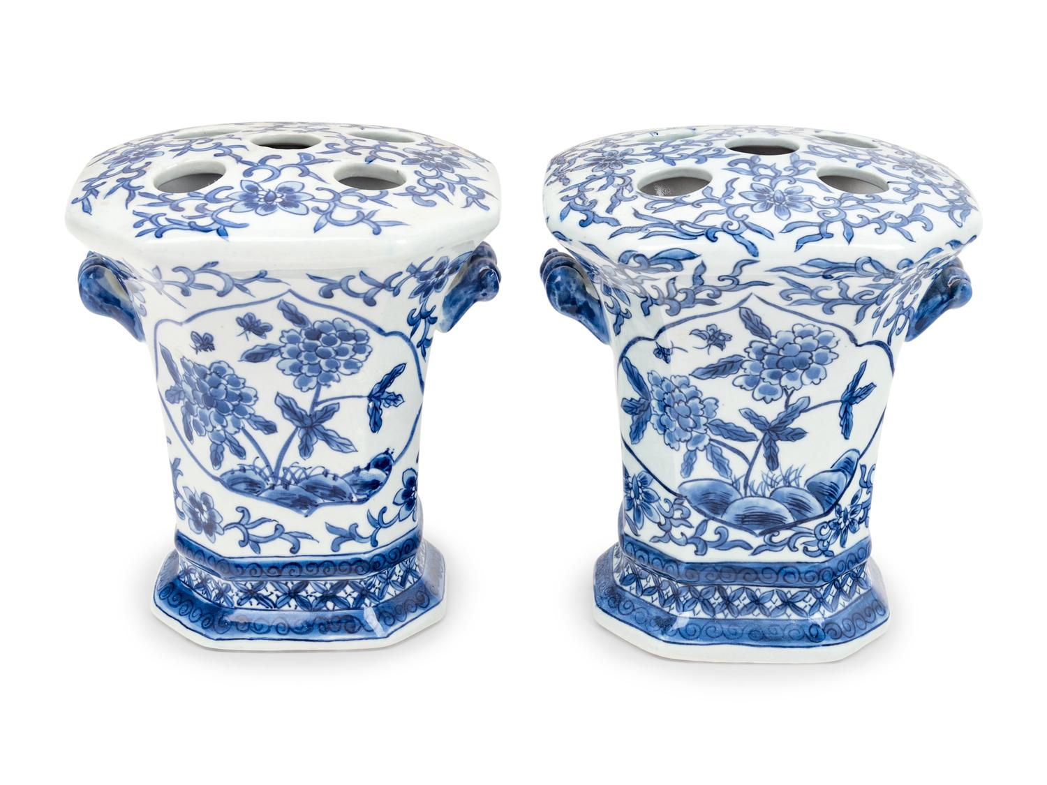 A Group of Canton Export Porcelain Plates
