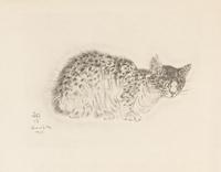 FOUJITA, TSUGOUHARA. 20 etchings from A Book of Cats. New York, 1930. One signed in pencil.