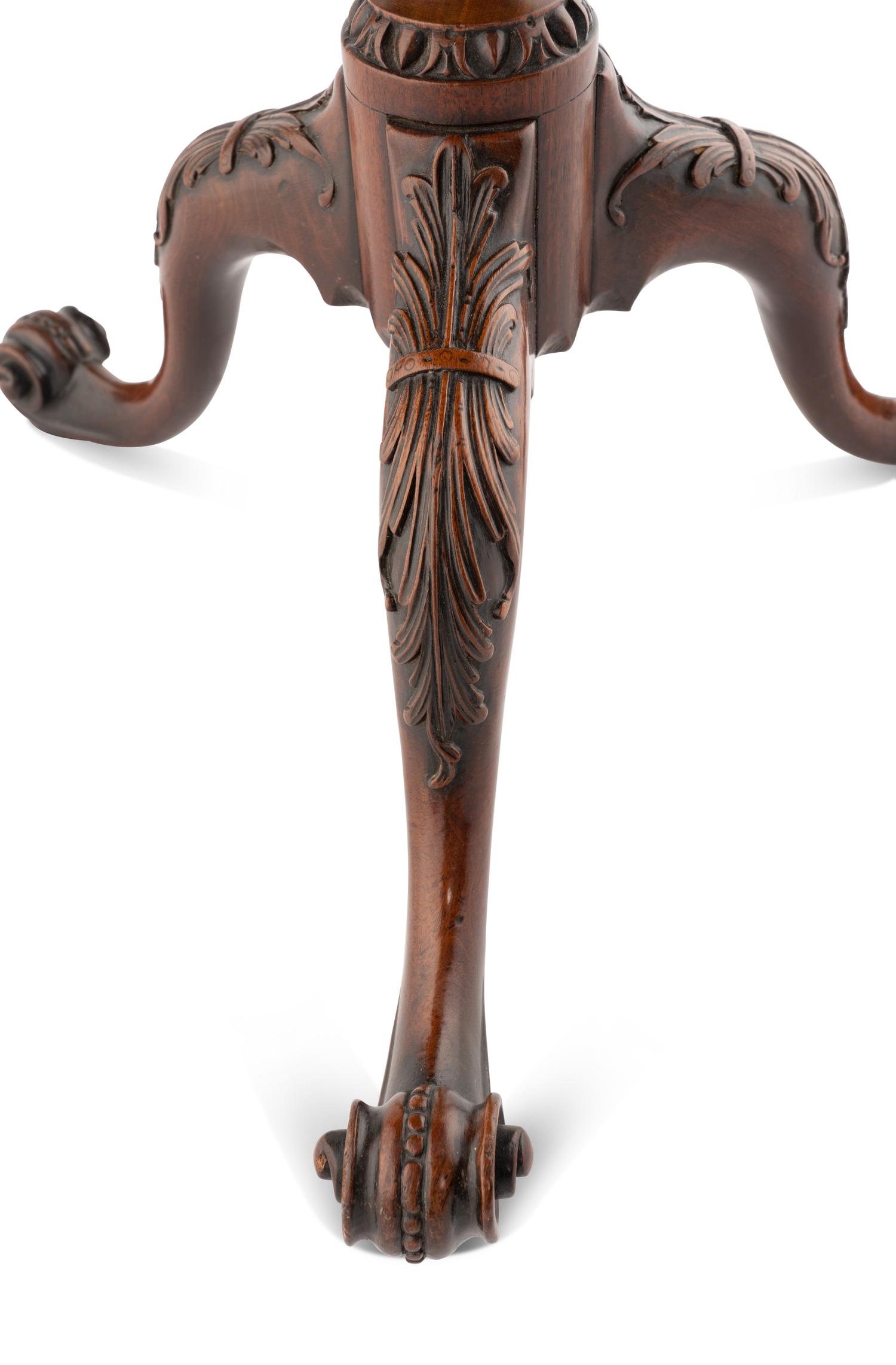 A George III Mahogany Kettle Stand