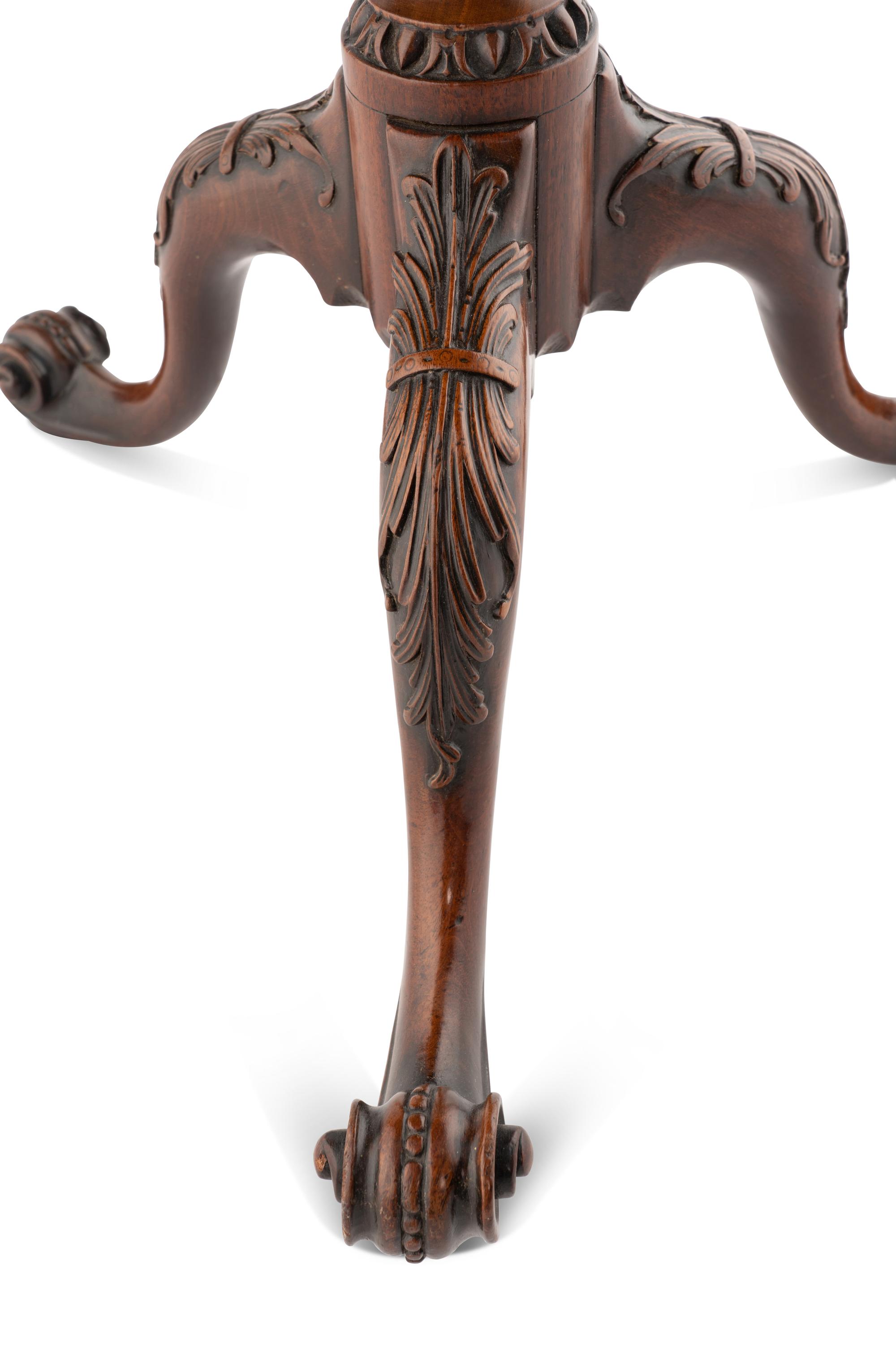 A George III Mahogany Kettle Stand