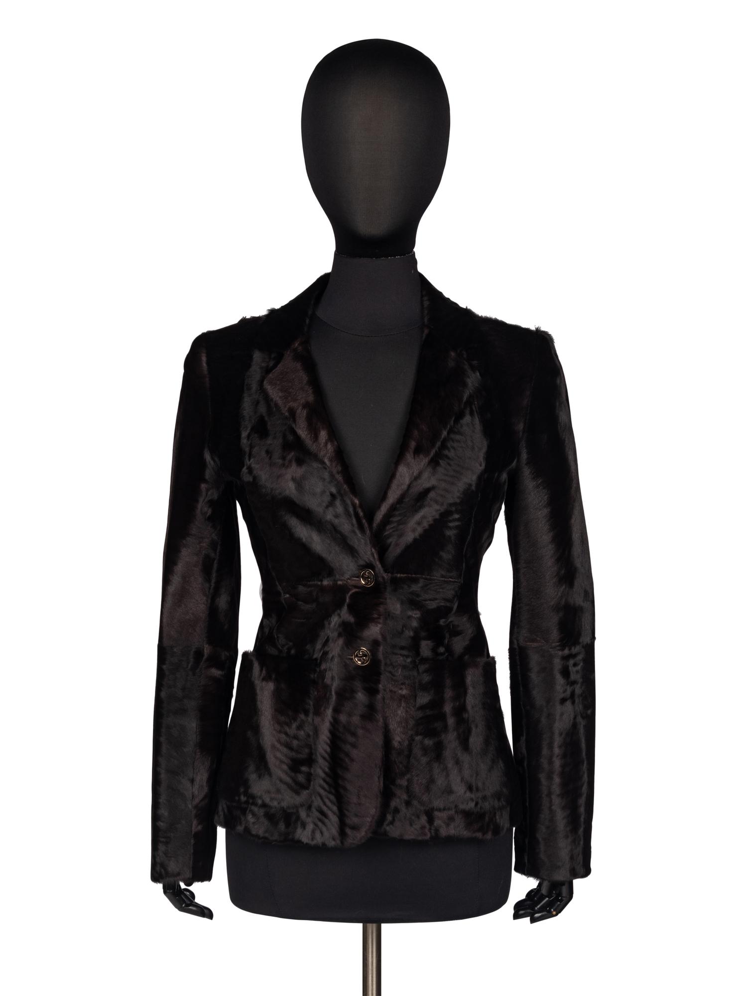 Tom Ford for Gucci Tailored Fur Blazer