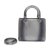 Christian Dior, Medium Lady Dior in Metallic Lizard Skin