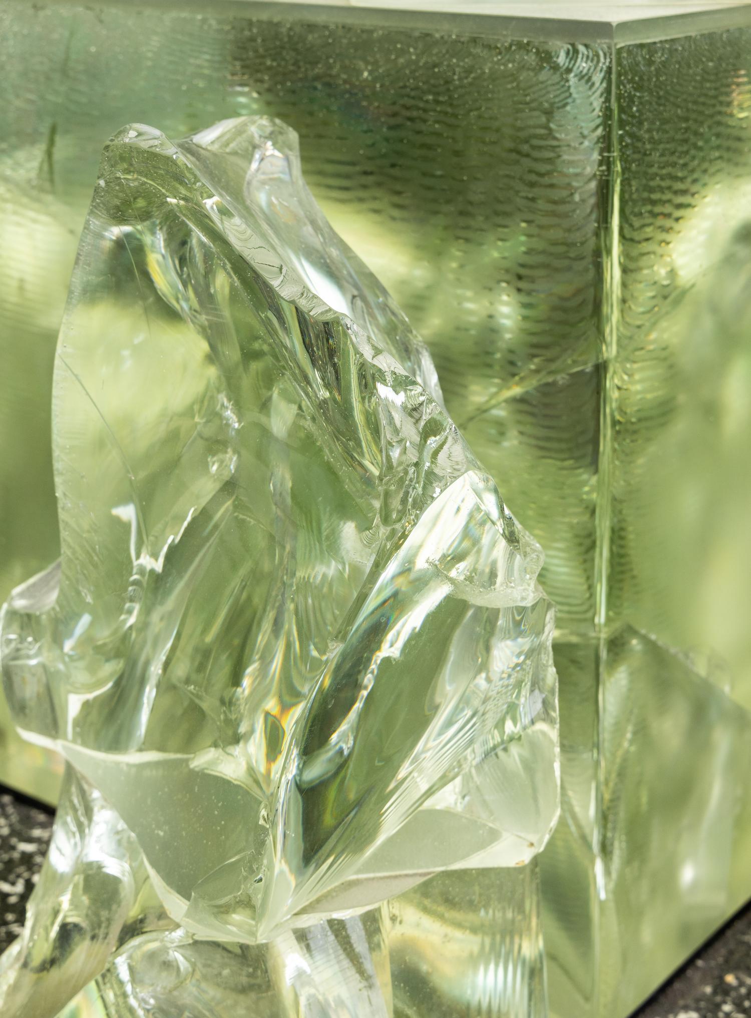 Frank Gehry (American, 1929–2025) — Icehenge Desk from the lobby of the Inland Steel Building