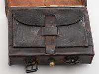 [CIVIL WAR]. Model 1864 cartridge box.