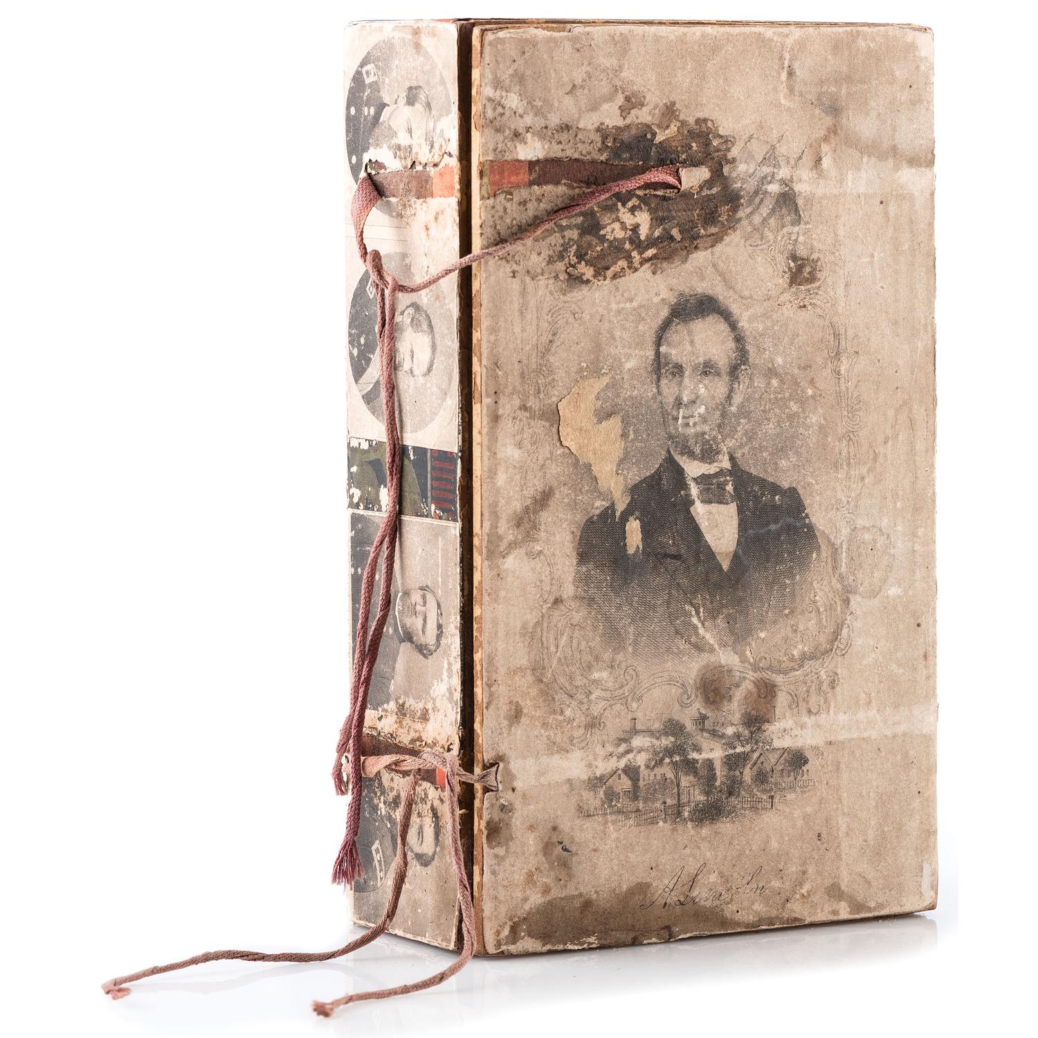 Private John A. Irvin, Company H, 64th Ohio Volunteer Infantry, hardtack inscribed at Camp Bardstown, KY, January 1862, and quarter plate ambrotype.
