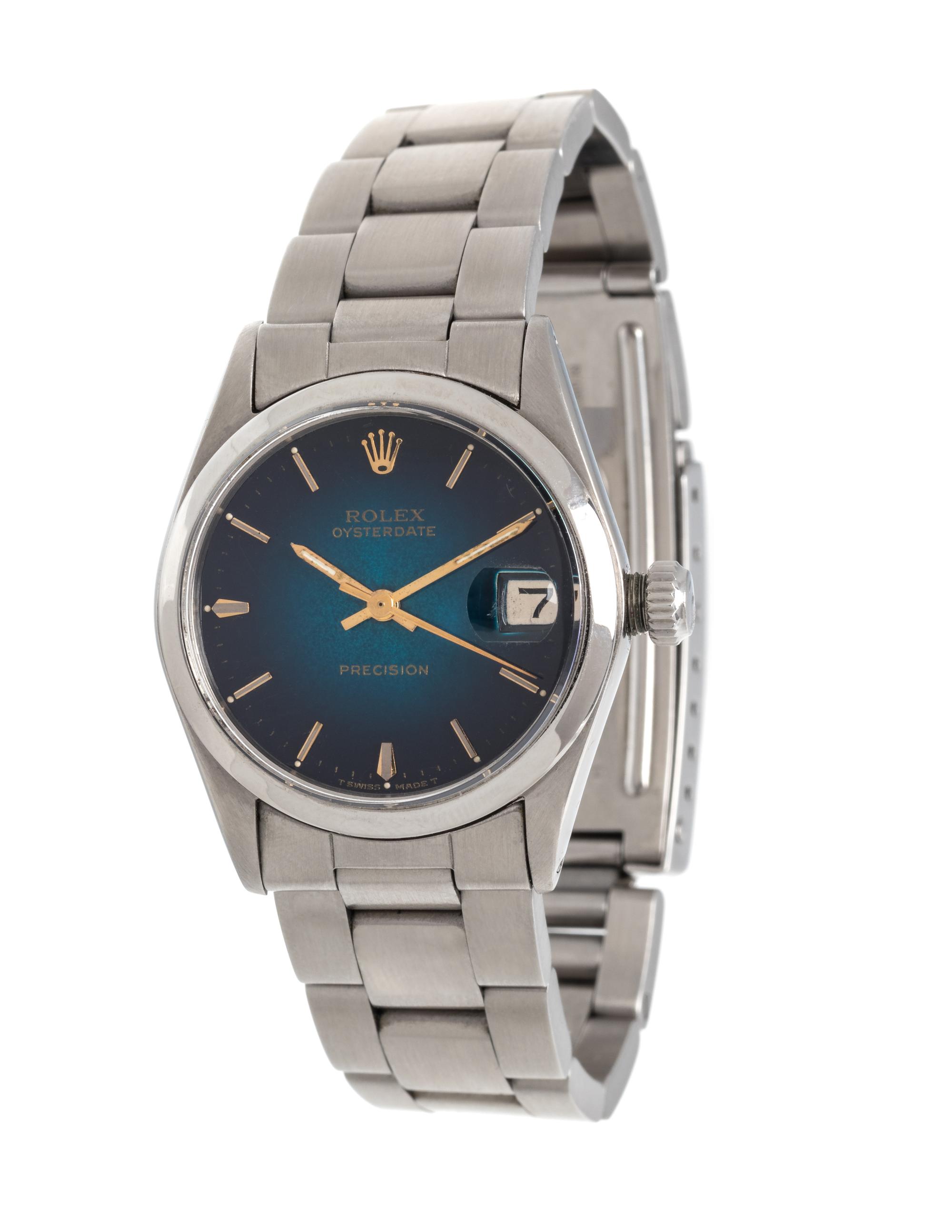 ROLEX, STAINLESS STEEL REF. 6466 'OYSTERDATE' WRISTWATCH, CIRCA 1969