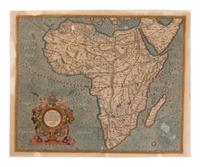 [Maps & Atlases] Mercator, Gerard. Group of 4 Hand-Colored Engraved Maps