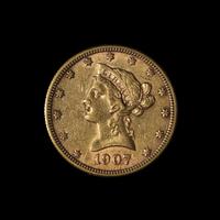 A 1907-S Liberty Head $10 Gold Coin