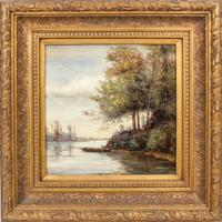 L. Stephano, (b. 1948), River Scene