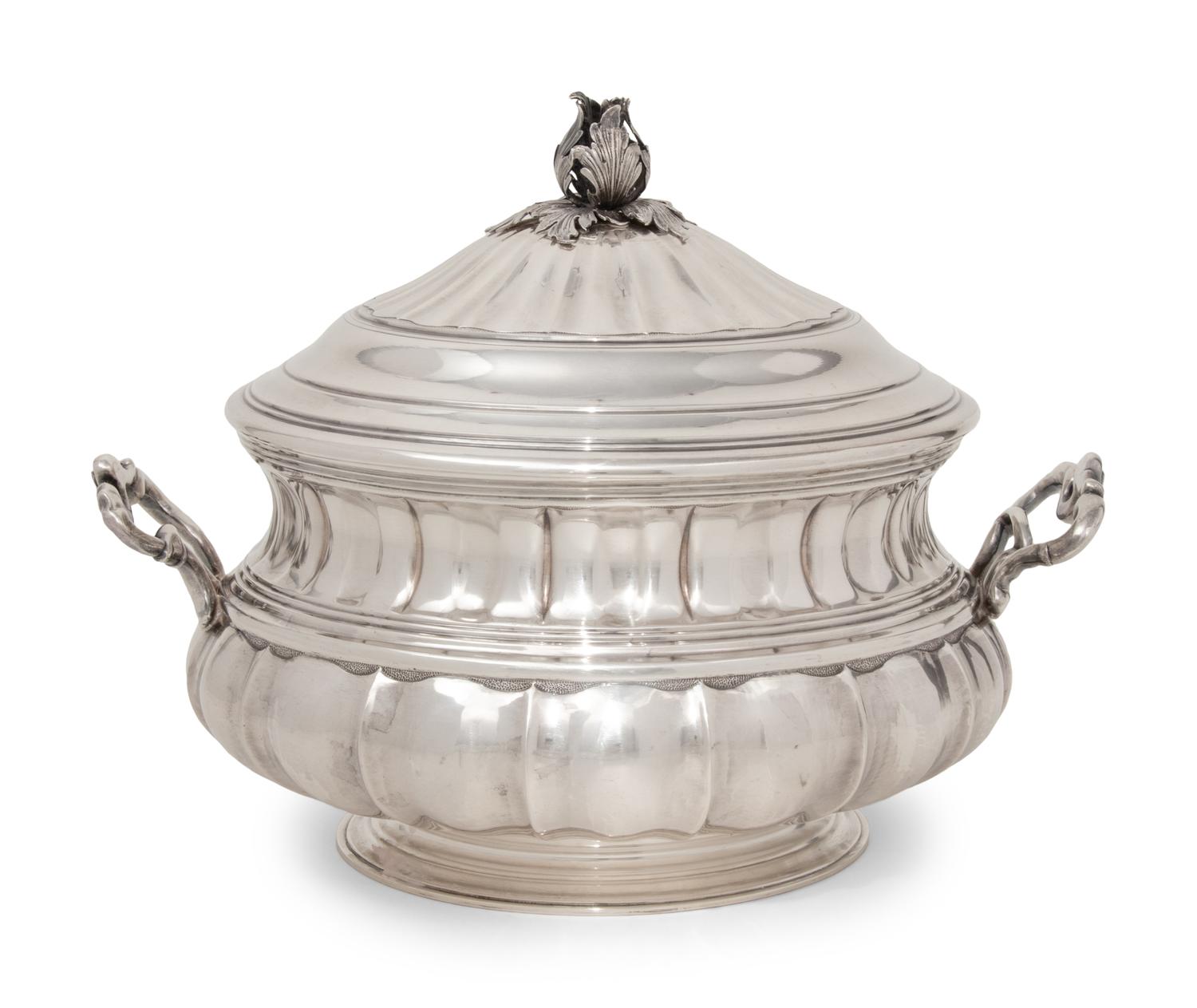 A Buccellati Silver Tureen and Cover